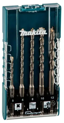 Image de Makita E-15724 SDS-PLUS Steinbohrer-Set 5 Teile