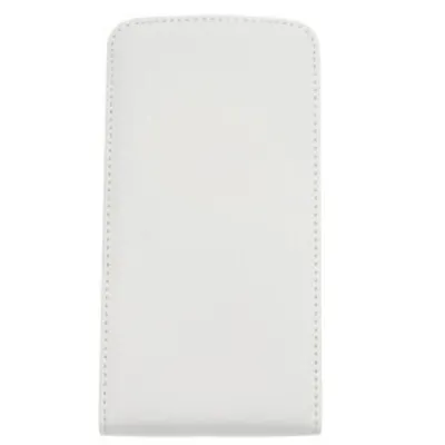 Produktbild von Slim Leder Flip Hülle für LG G3 D855 Weiß 4250710554027