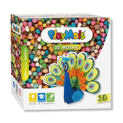 Obrázek produktu pro PlayMais 160871, Kreativní souprava pro děti, 3 rok/roky, Kukuřice, Vícebarevný