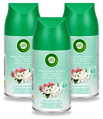 Productafbeelding van 3 x Air Wick Freshmatic navulling - Lentebris - 250 ml - Voordeelverpakking - 3 stuks