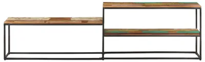 Imagen del producto de vidaXL Mueble de TV de 180x30x50 cm, madera maciza reciclada