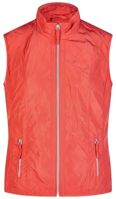 Immagine prodotto di Barbara Lebek: gilet da donna rosso, gilet leggero da outdoor