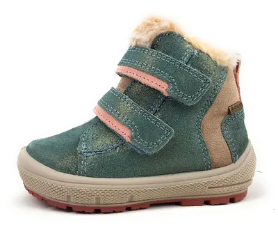 Produktbild von Superfit  Kinderschuhe Mädchen Schnürstiefel Winterstiefel Grün Freizeit, Schuhgröße:22 EU