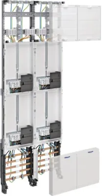 Produktbild von HAGER Komplettfeld 4ZP univ.Z ZK53W7N H1350mm 2-feld