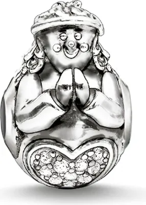 Produktbild von Damenperlen Thomas Sabo SET0359-494-11-L4013 Silberfarben 1 cm