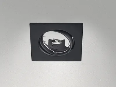 Obrázek produktu pro Trio vestavné světlo Jura 8 x 8 cm černé matné