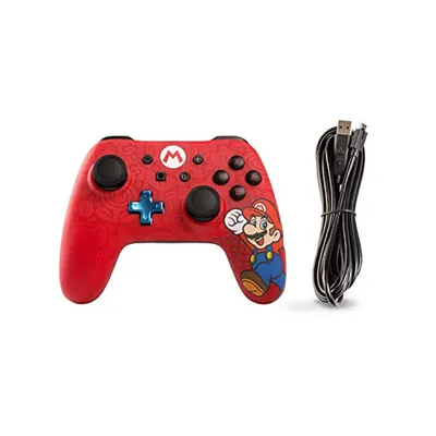 Produktbild von PowerA 1506261, Gamepad, Nintendo Switch, Analog, Kabelgebunden, USB, Rot