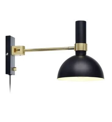 Produktbild von Markslöjd Larry, Oberfläche, 1 Glühbirne(n), E27, IP20, Schwarz, Gold