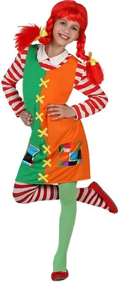 Produktbild von Atosa Freches Mädchen Kinderkostüm Grün 5-6 Years Grün 5-6 Years