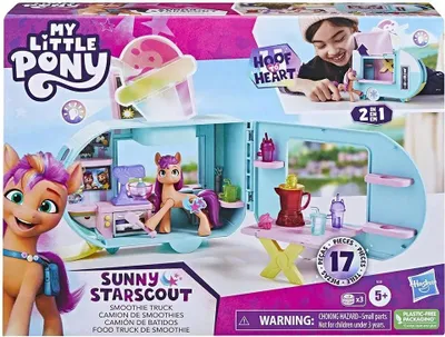 Obrázok produktu pre HASBRO My Little Pony Sunny Starscout Smoothies Truck F6339