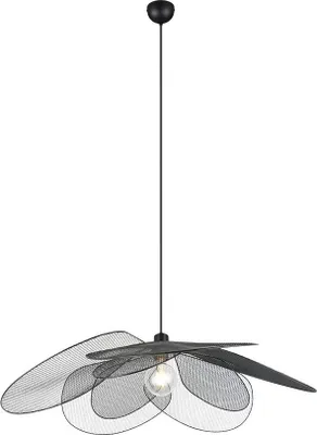 Obrázek produktu pro Reality Leuchten Závěsné svítidlo FLEURE DH 87x150 cm černé Závěsné svítidlo