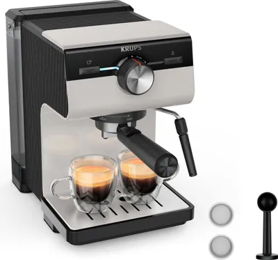Produktbild von KRUPS Espresso-Siebträgermaschine: Genussvoller Espresso mit 15 Bar Druck