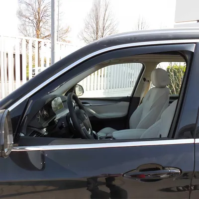 Produktbild von Windabweiser Regenabweiser für BMW X5 E70 2006-2013 Acryl Dunkel 2tlg
