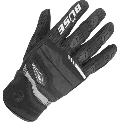 Image de Büse Fresh Gants de moto (Black/White,11)