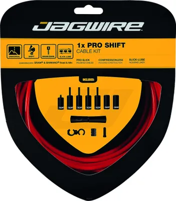 Produktbild von Jagwire PCK554 1X Pro Shift Kit, red