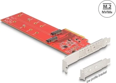 Image de DELOCK PCI Express x8 Karte zu 2 x intern NVMe M.2 Key M110