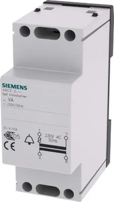 Image de Siemens Klingeltransformator 8+12 V/ 8 W (4AC3208-1)