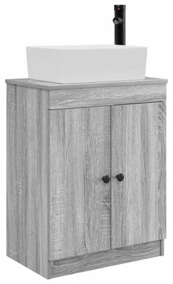 Immagine prodotto di Mobili da bagno vidaXL con lavabo, grigio Sonoma, 54 x 35 x 83 cm