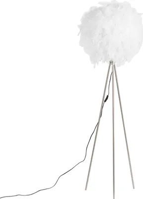 Zdjęcie produktu dla Romantyczna lampa stojąca biała - Feather