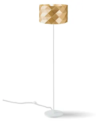 Image de Lampadaire moderne 1 lumière Prisma en or Polilux H153  Italy