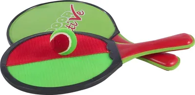 Immagine prodotto di Gioco attivo per esterni 2 in 1 con palla da spiaggia e velcro, lunghezza 33 cm
