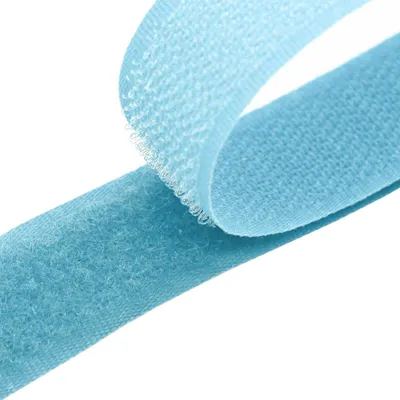 Produktbild von 4m Klettband zum Nähen 20mm Flausch- & Hakenband 50 Farben Klettverschluss