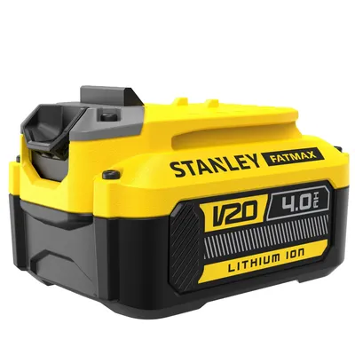 Image de Batterie LITHIUM-ION 18V 4Ah - STANLEY Fatmax SFMCB204-XJ - Technologie améliorée gamme Fatmax V20