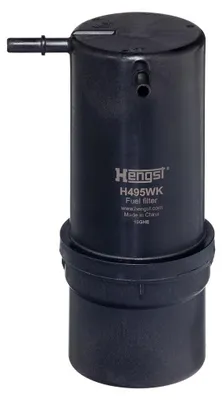 Produktbild von Kraftstofffilter HENGST FILTER H495WK für VW Amarok Pickup (2HA, 2HB, S1B, S6B, S7A, S7B) Leitungsfilter