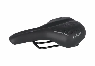 Produktbild von XLC Trekking Sattel Viale EL SA-V02 schwarz, Herren, 275x185mm, 465g
