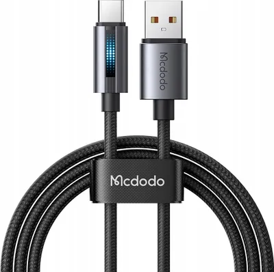 Image de Mcdodo CA-5180 USB-A to USB-C cable, 1.2m (black)