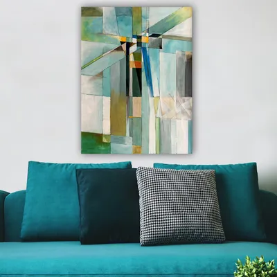 Produktbild von Wallity, 88601464_70100- HPE1622, Bunt, Leinwandbilder, 70 x 100 cm, 100% Leinwand