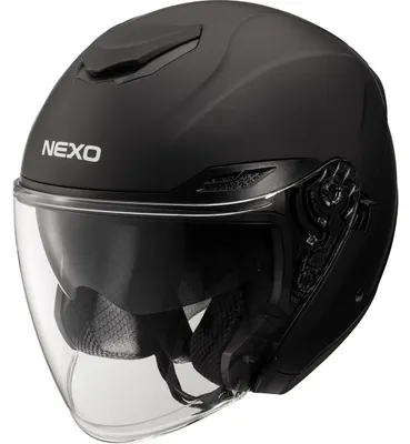 Produktbild von Nexo Jethelm Comfort II – Thermoplast-Schale, Integrierte Sonnenblende