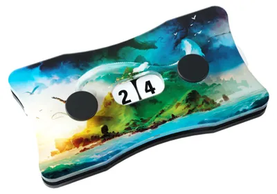 Produktbild von Gamegenic, Life Counters Double Dials – Island, Zubehör