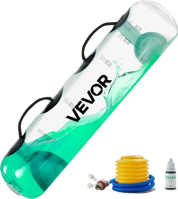 Obrázek produktu pro VEVOR vodní závaží Aquabag training powerbags, 31,75 kg nastavitelné přenosné fitness zařízení pro trénink stability a celého těla, pro trénink rovnováhy, cvičení v posilovně, čiré