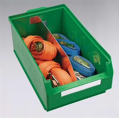 Produktbild von Längsteiler f.Sichtlagerkasten Gr.1 Stahlbl.verz.