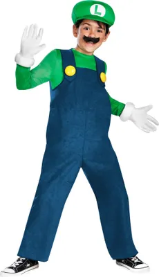 Produktbild von Super Mario Luigi Kindergröße: 122-128