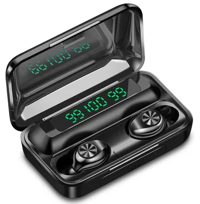 Produktbild von Kopfhörer TWS Bluetooth 5.1 Sport Headset In-Ear LED Anzeige Ohrhörer Ladebox
