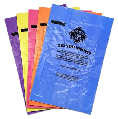 Image de Sacs pour déchets canins Bags On Board « Arc-en-ciel », 140 sacs