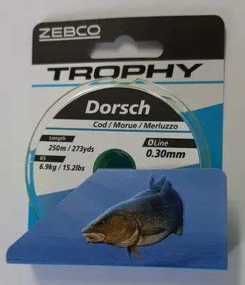 Produktbild von Dorsch Angelschnur monofil fluo gelb Ø 0,30 mm 250 m 6,9 kg