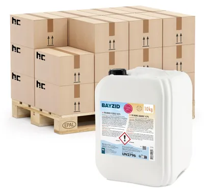 Produktbild von 60x10 kg BAYZID® pH Minus flüssig ph-Wert Senker 14,9% für optimales Poolwasser