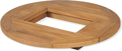 Produktbild von vidaXL Bierkastentisch Teak 70 cm