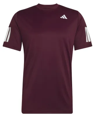 Imagen del producto de Camiseta Adidas Club 3 Stripes, color burdeos, talla L