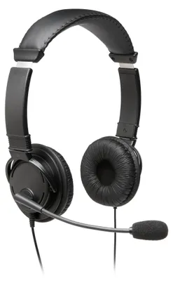 Produktbild von Kensington Classic USB-A Headset mit Mikrofon On-Ear Schwarz