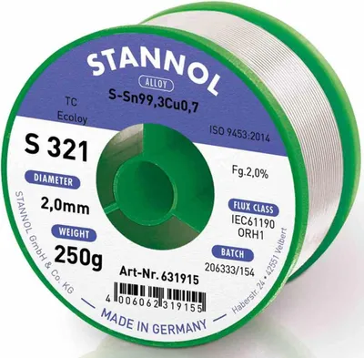 Image de Fil à souder 2,0 mm / 250 g
