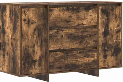 Productafbeelding van Dressoir Gerookt eiken 120 x 41 x 75 cm Bewerkt hout