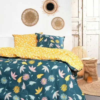 Produktbild von Bettbezug Set TODAY Blau 260 x 240 cm 3 Stück