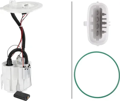 Image de Unité d'alimentation en carburant électrique à 4 broches HELLA pour OPEL ASTRA, entre autres