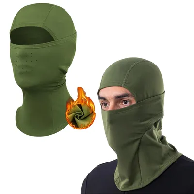 Image de Cagoule Qunature L verte Ski Moto