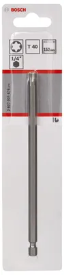 Image de Bosch 1x embout de vissage extra-dur, T40, 152 mm - 2607001676