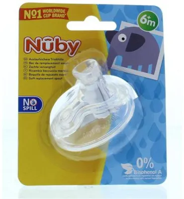 Productafbeelding van Nuby Vervangspeen beker ID10052 (1 stuk)